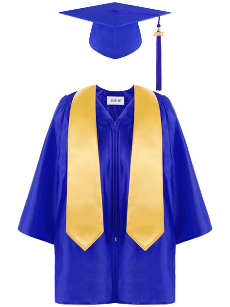 kids graduation cap and gown